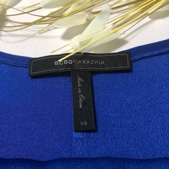 BCBG MAXAZRIA Astrella Lace Trim Crepe Slipdress - Picture 10 of 10